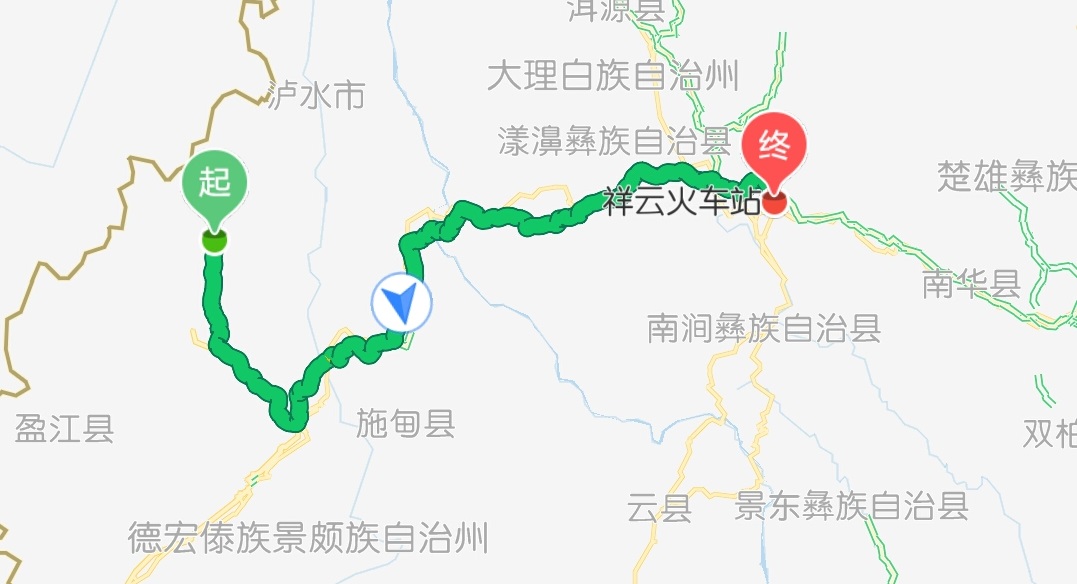 关于新增固东至祥云火车站线路的通知