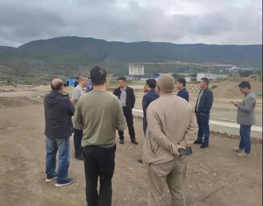 大保铁路货源调研组莅临公司指导工作