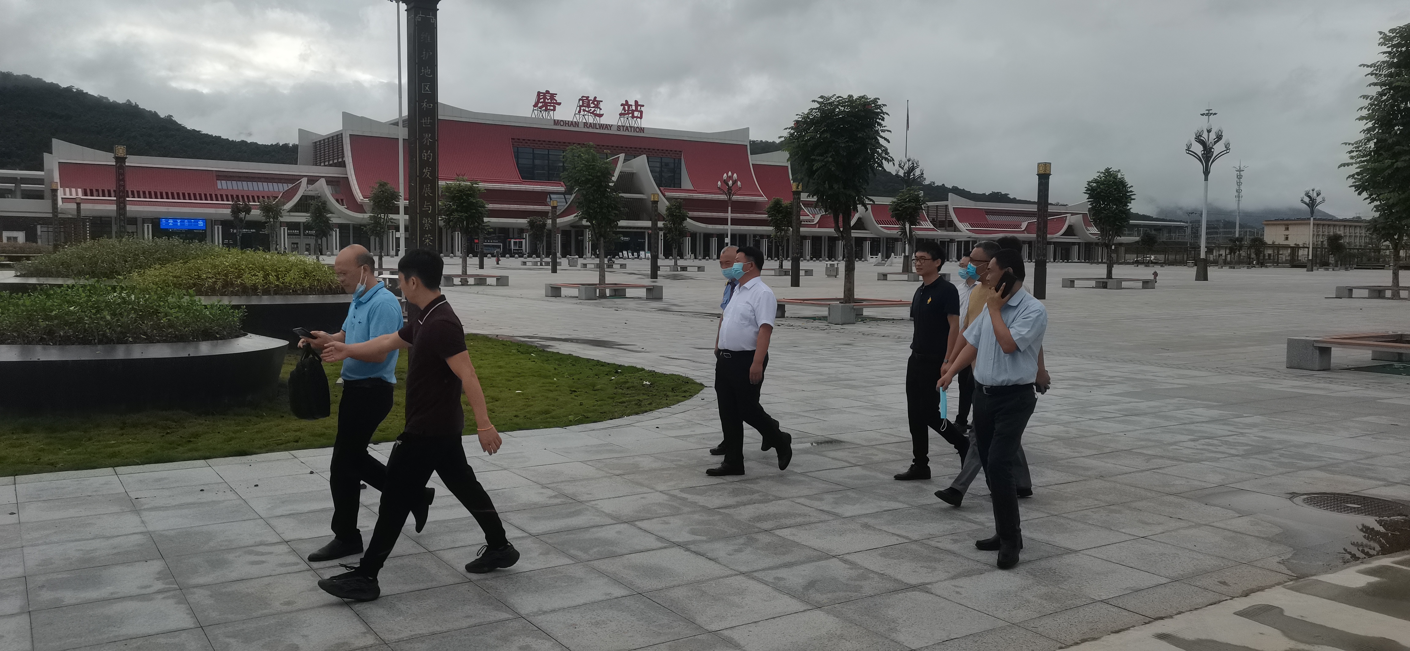 紧抓“一带一路”战略机遇  ——董事长段治葵到景洪市勐龙、磨憨口岸进行考察调研