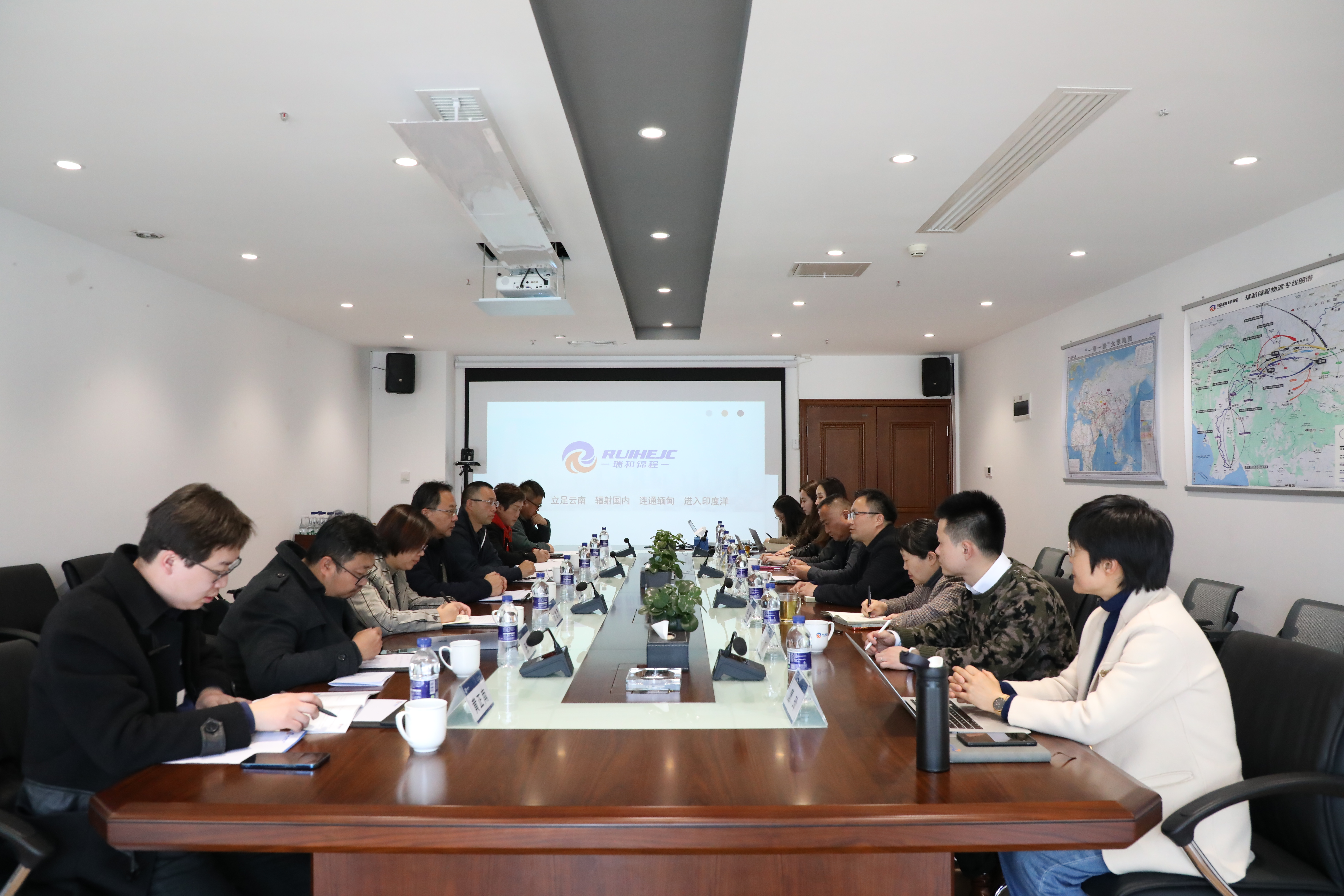 加强交流合作 共促行业发展 ——昆明现代物流发展集团有限公司、昆明金马粮食物流有限公司来访交流