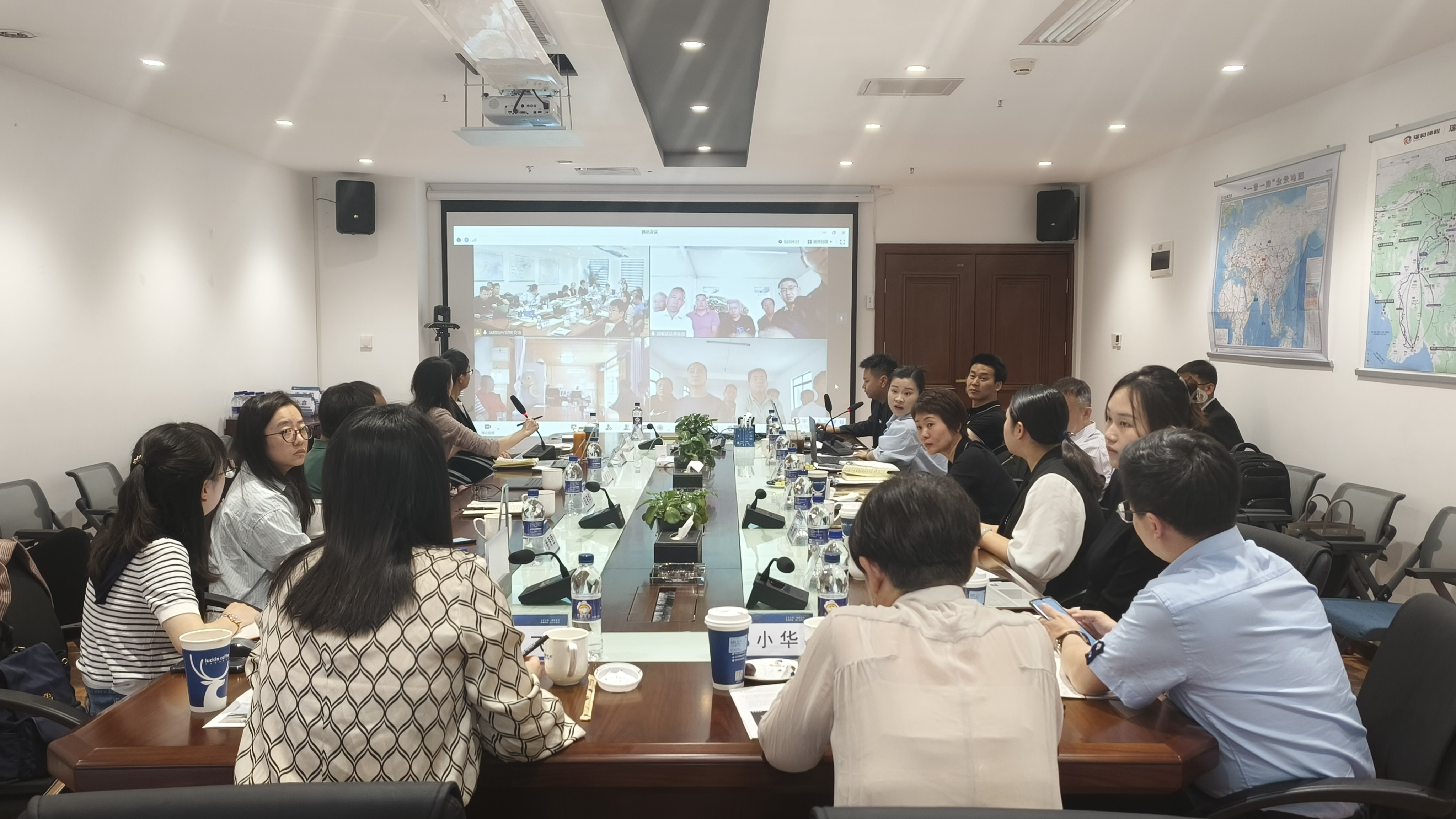 北京知见行公益基金会、传化慈善基金会、工蚁坊来访调研