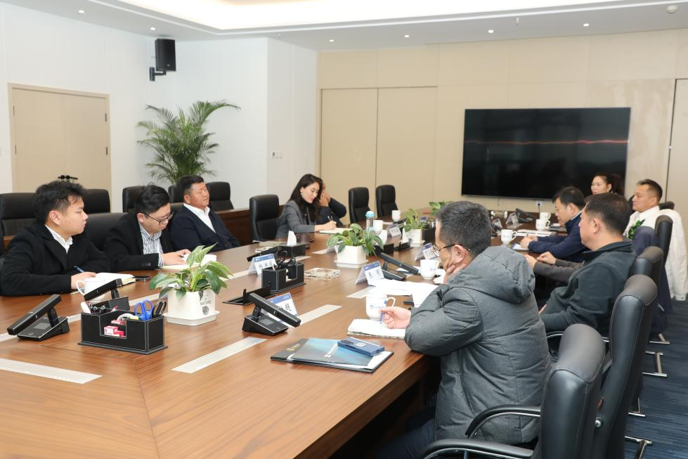 普洱市政府领导一行至瑞和锦程交流座谈